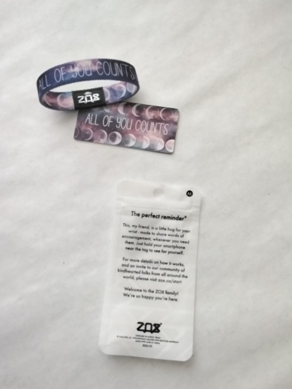 Zox Motivational Wristband